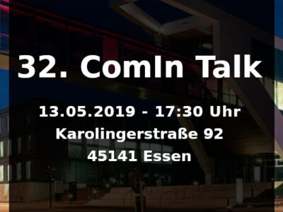 ComIn Talk invites you