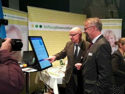 Reden mit Essen: Hochkarätiges Event und wir waren mit dabei!