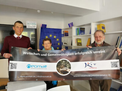 KIT und neomatt präsentieren sich im unperfekthaus